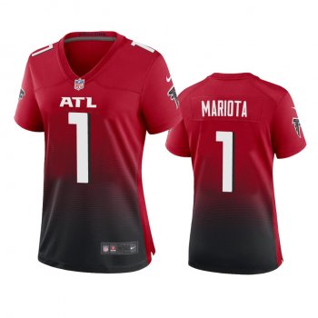 Women's Atlanta Falcons Marcus Mariota Red Alternate Game Jersey