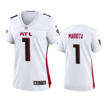 Women's Atlanta Falcons Marcus Mariota White Game Jersey