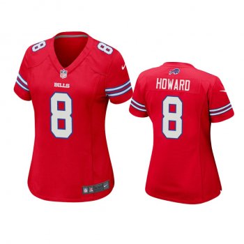 Women's Buffalo Bills O.J. Howard Red Game Jersey