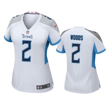 Women's Tennessee Titans Robert Woods White Game Jersey