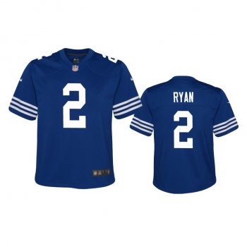 Youth Colts Matt Ryan Royal Alternate Game Jersey