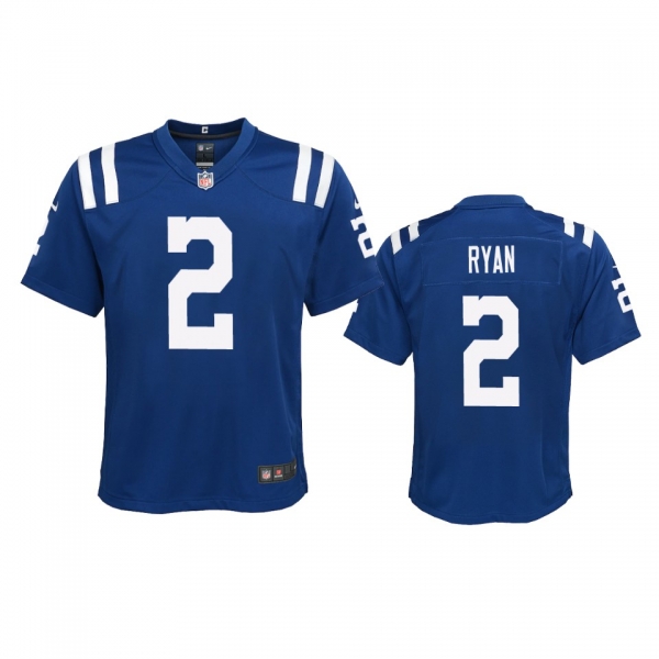 Youth Colts Matt Ryan Royal Game Jersey