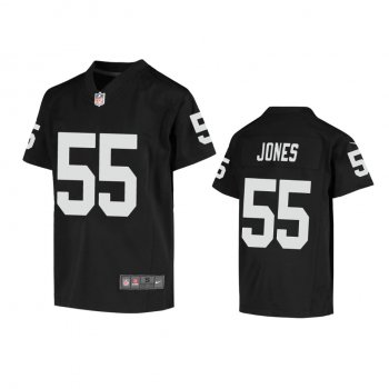 Youth Raiders Chandler Jones Black Game Jersey