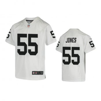 Youth Raiders Chandler Jones White Game Jersey