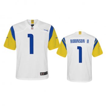 Youth Rams Allen Robinson II White Alternate Game Jersey