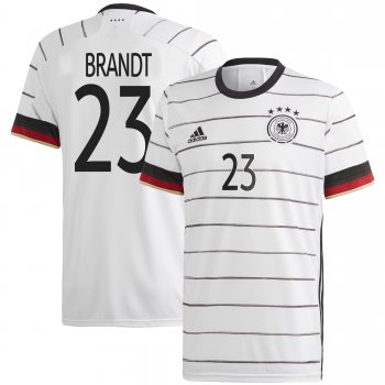 Germany National Team 2022 Qatar World Cup Julian Brandt #23 White Home Men Jersey