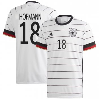 Germany National Team 2022 Qatar World Cup Jonas Hofmann #18 White Home Men Jersey