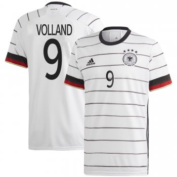 Germany National Team 2022 Qatar World Cup Kevin Volland #9 White Home Men Jersey