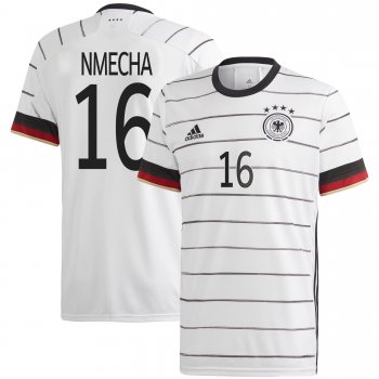 Germany National Team 2022 Qatar World Cup Lukas Nmecha #16 White Home Men Jersey