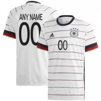 Germany National Team 2022 Qatar World Cup Custom White Home Men Jersey