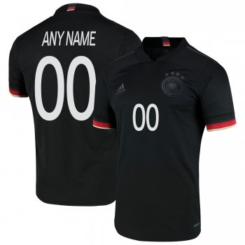 Germany National Team 2022 Qatar World Cup Custom Black Away Men Jersey