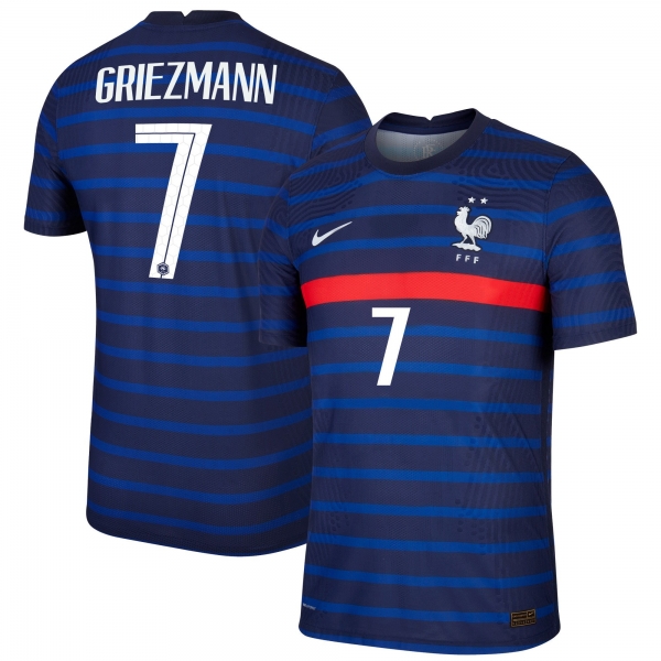 France National Team 2022 Qatar World Cup Antoine Griezmann #7 Black Home Men Jersey