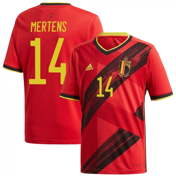 Belgium National Team 2022 Qatar World Cup Dries Mertens #14 Red Home Men Jersey