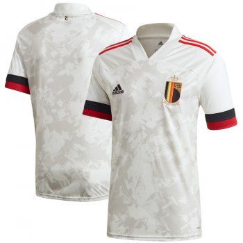 Belgium National Team 2022 Qatar World Cup White Away Men Jersey