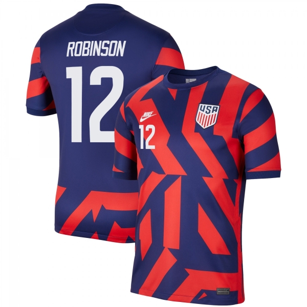 USA National Team 2022 Qatar World Cup Miles Robinson #12 Blue Away Men Jersey