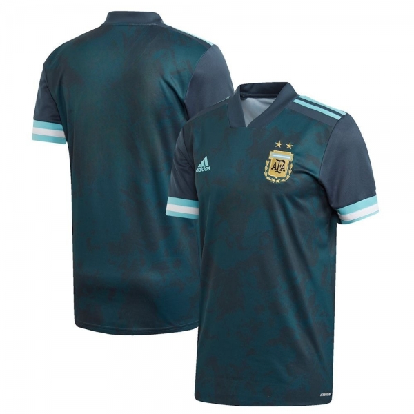 Argentina National Team 2022 Qatar World Cup Teal Away Men Jersey