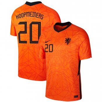 Netherlands National Team 2022 Qatar World Cup Teun Koopmeiners #20 Orange Home Men Jersey