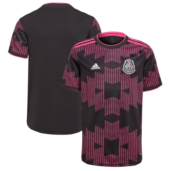 Mexico National Team 2022 Qatar World Cup Rosa Mexicano Jersey - Black