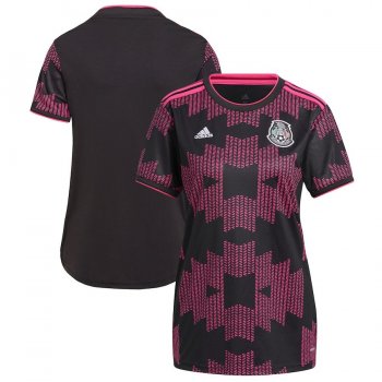 Women Mexico National Team 2022 Qatar World Cup Rosa Mexicano Jersey - Black