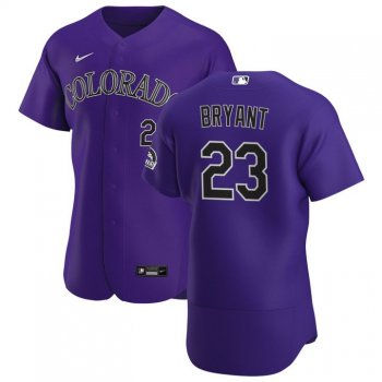 Kris Bryant #23 Colorado Rockies Alternate Jersey - Purple