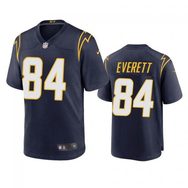 Los Angeles Chargers Gerald Everett Navy Alternate Game Jersey