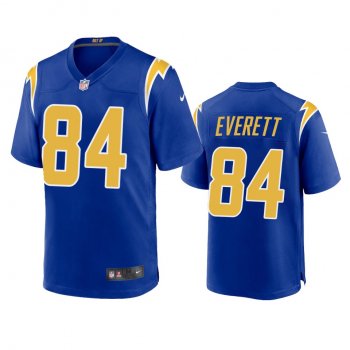 Los Angeles Chargers Gerald Everett Royal Alternate Game Jersey