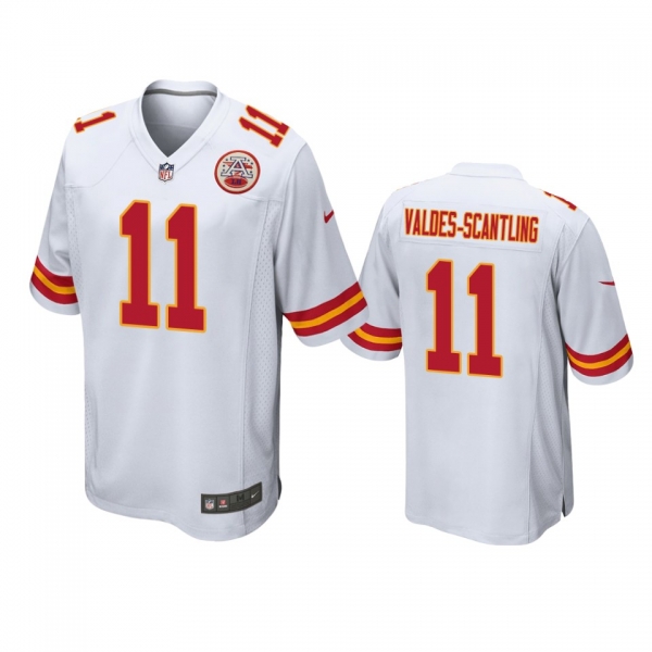 Kansas City Chiefs Marquez Valdes-Scantling White Game Jersey