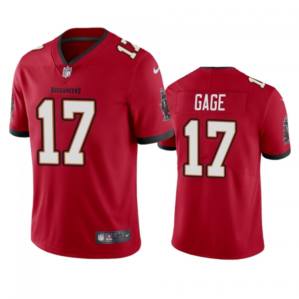 Russell Gage Tampa Bay Buccaneers Red Vapor Limited Jersey