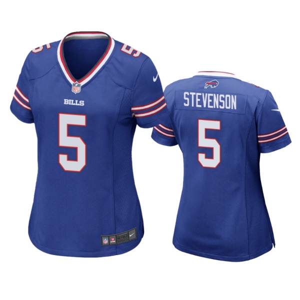 Women's Buffalo Bills Marquez Stevenson Royal Game Jersey