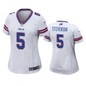 Women's Buffalo Bills Marquez Stevenson White Game Jersey