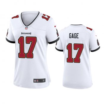 Women's Tampa Bay Buccaneers Russell Gage White Game Jersey