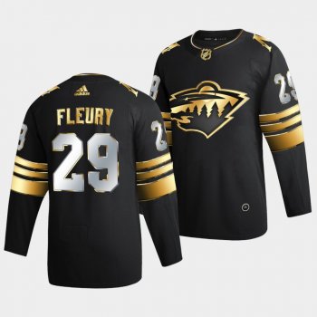 Marc-Andre Fleury Wild #29 Golden Edition Jersey Black Authentic