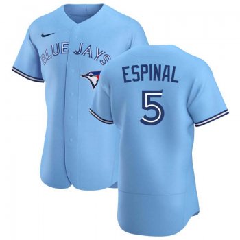 Authentic Santiago Espinal Men's Toronto Blue Jays Blue Powder Alternate Jersey