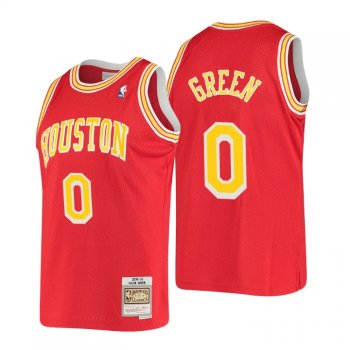 Houston Rockets 2004-05 Hardwood Classics Jalen Green No. 0 Red Swingman Jersey