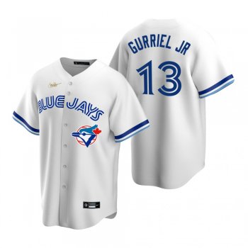 Toronto Blue Jays Lourdes Gurriel Jr. Nike White Cooperstown Collection Home Jersey