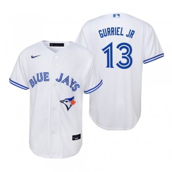 Youth Toronto Blue Jays Lourdes Gurriel Jr. Nike White Replica Home Jersey