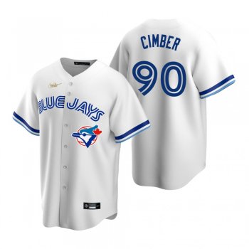 Toronto Blue Jays Adam Cimber Nike White Cooperstown Collection Home Jersey