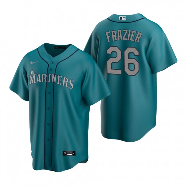 Men's Seattle Mariners Adam Frazier Nike Aqua Replica Alternate Jersey