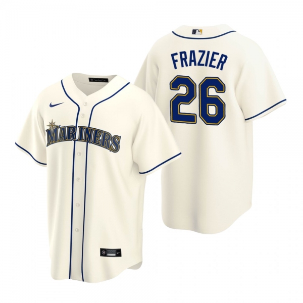 Men's Seattle Mariners Adam Frazier Nike Cream Replica Alternate Jersey