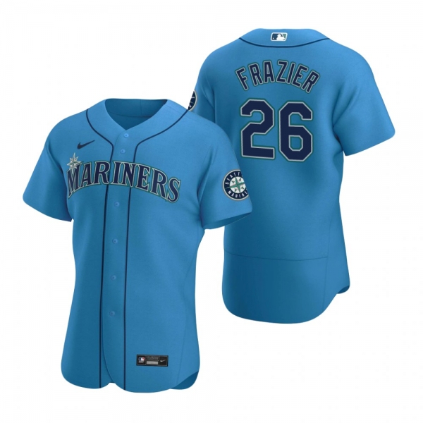 Men's Seattle Mariners Adam Frazier Royal Authentic Alternate Jersey