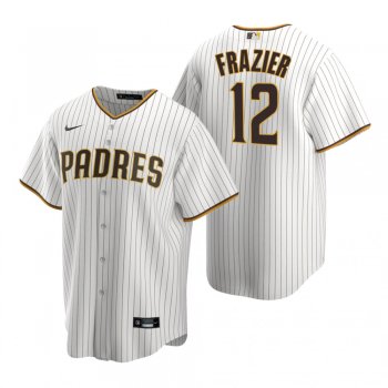 San Diego Padres Adam Frazier Nike White Brown Replica Home Jersey