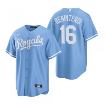 Kansas City Royals Andrew Benintendi Nike Blue Replica Alternate Jersey