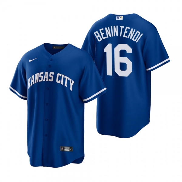 Kansas City Royals Andrew Benintendi Nike Royal Replica Alternate Jersey