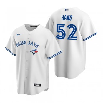 Men's Toronto Blue Jays Brad Hand Nike White Replica Home Jersey