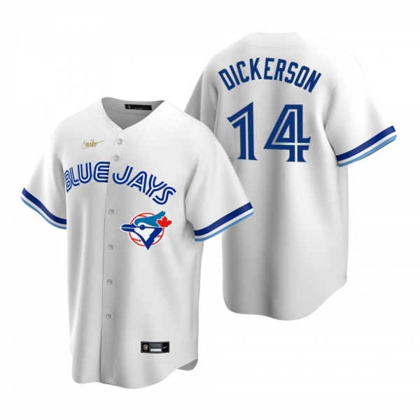 Toronto Blue Jays Corey Dickerson Nike White Cooperstown Collection Home Jersey