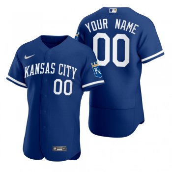 Men's Kansas City Royals Custom Royal 2022 Authentic Jersey