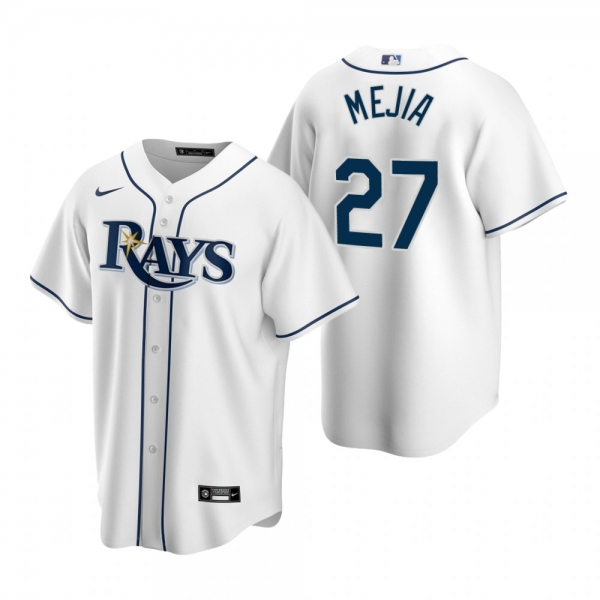 Men's Tampa Bay Rays Francisco Mejia Nike White Replica Home Jersey