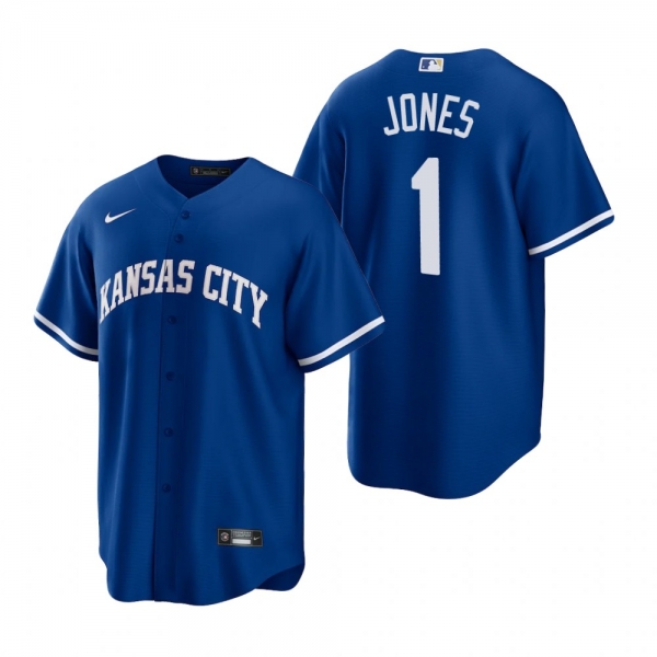 Kansas City Royals JaCoby Jones Nike Royal Replica Alternate Jersey