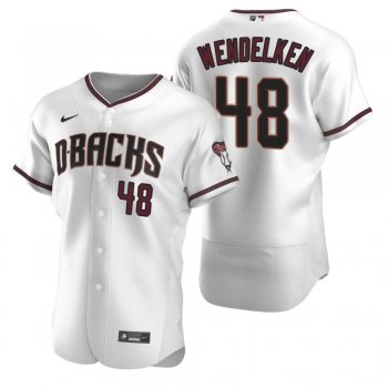 Men's Arizona Diamondbacks J.B. Wendelken White Authentic Home Jersey