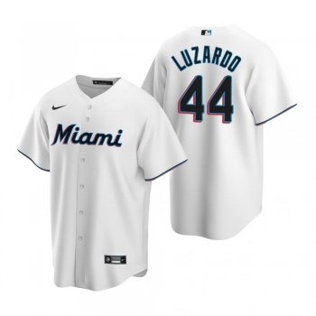 Miami Marlins Jesus Luzardo Nike White Replica Home Jersey